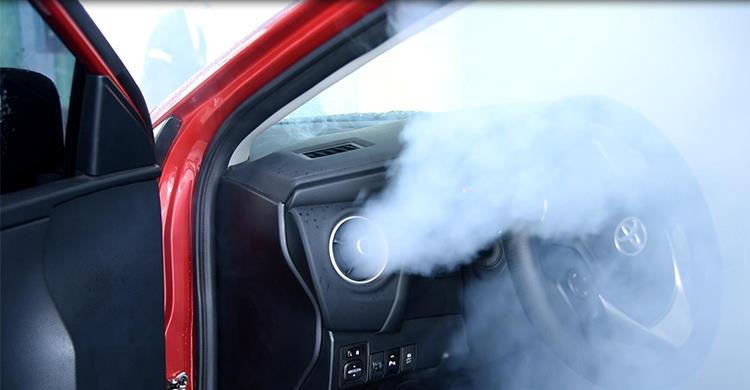 新款护车者汽车纳米雾化消毒液车用除异味空气清新室内杀菌360喷雾机