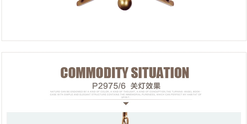 帝拿 现代全铜灯美式吊灯 欧式水晶纯铜客厅灯 简约书房吊灯灯具