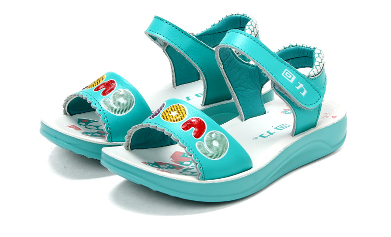 2015品牌新款回力女童个性英文字母凉鞋 粉色 26码内长约17.5cm