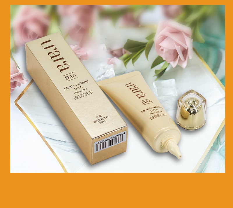 资生堂悠莱urara防晒霜弹润晶致臻粹防晒乳遮瑕提亮肤色户外军训防水