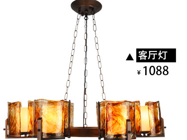 
                                        【支持货到付款】波西米亚 吊扇灯 铁叶风扇灯遥控客厅餐厅灯铜灯吊扇卧室吊灯扇 3头(不含光源)                