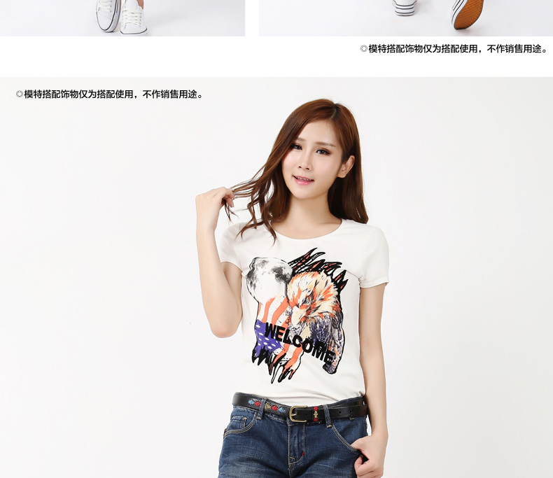BTBOY/棒球小子 时尚夏装新品女装修身卷边中蓝磨白休闲牛仔短裤 中蓝 28码