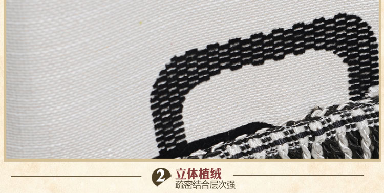 真琴全盖沙发巾沙发套罩加厚防滑盖布 植绒方块 180*320cm三人位