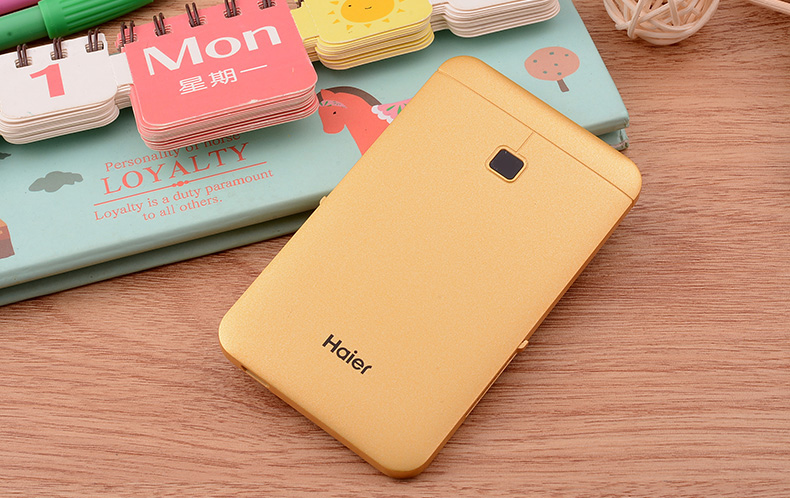 海尔(Haier) M312 移动/联通2G 卡片手机 儿童手机 珠光白