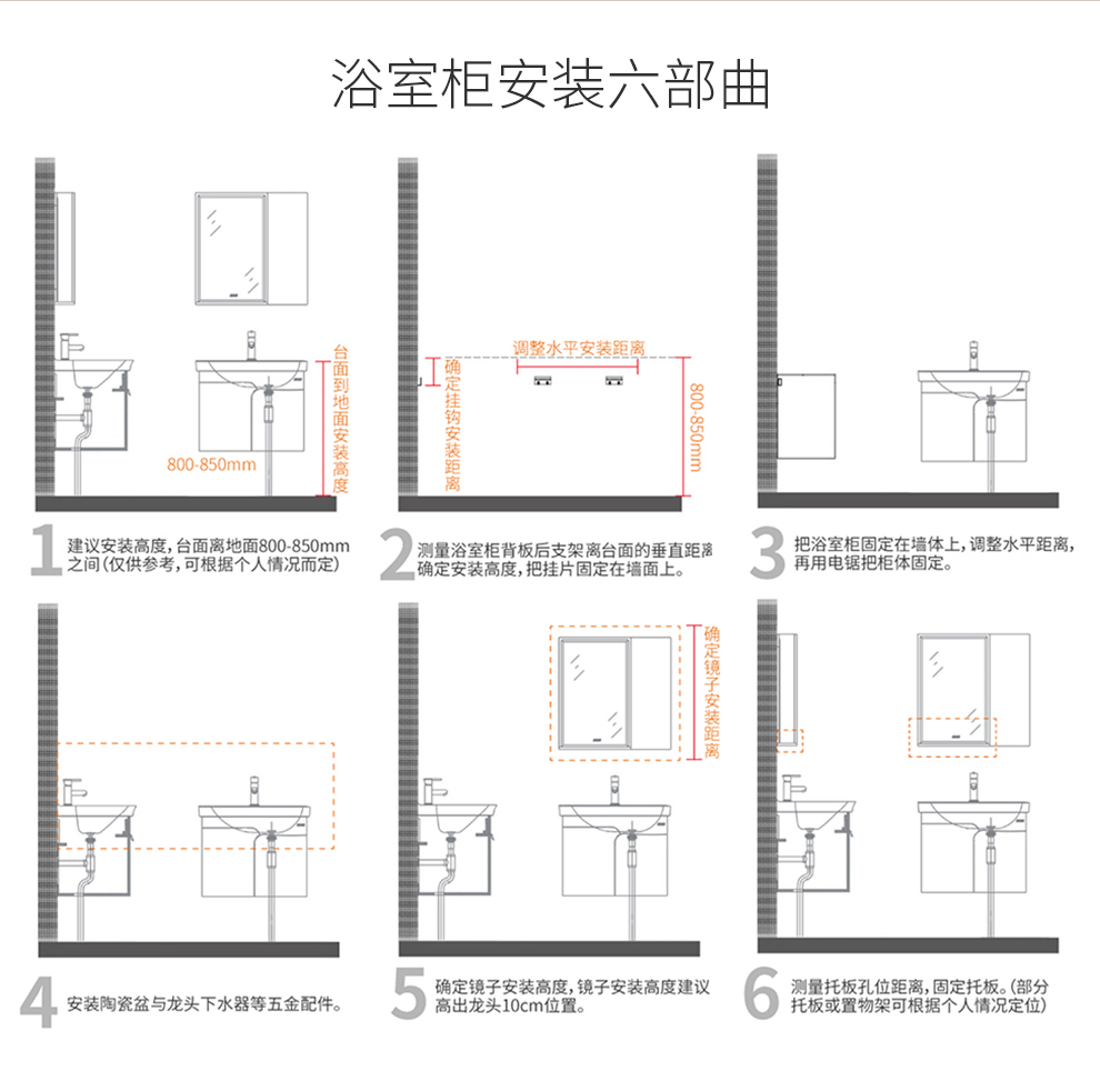 箭牌(arrow) 箭牌衛浴實木浴室櫃自潔釉面盆浴室鏡組合80cm aem8g391