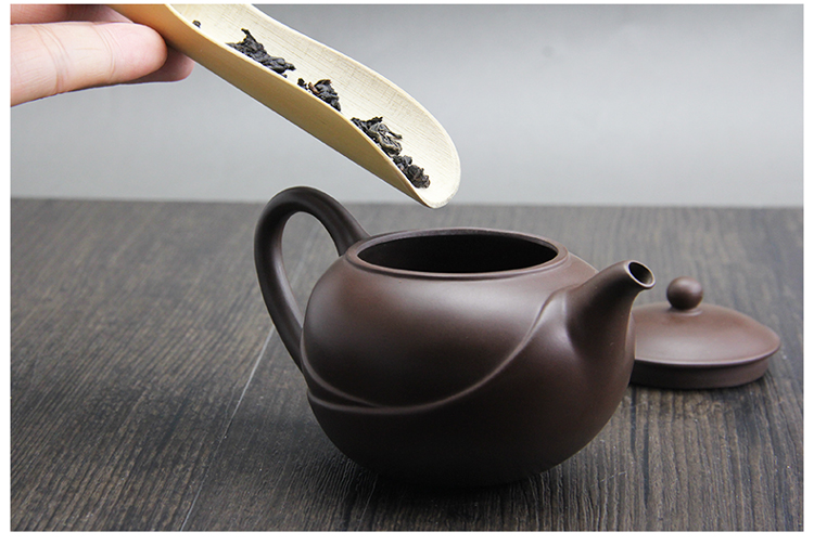 天福茗茶陆羽茶艺含苞紫砂茶壶原矿紫砂壶小茶壶办公家用中式手工泡