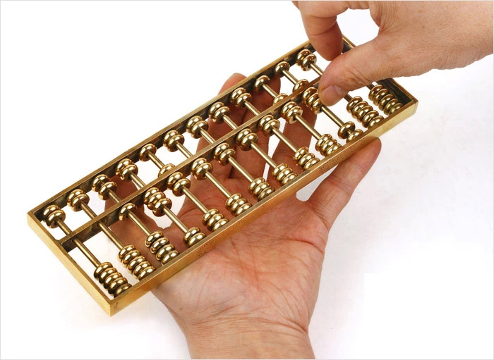 吉善缘 铜算盘摆件 铜风水摆设 大号13档算盘【图片 价格 品牌 报价】