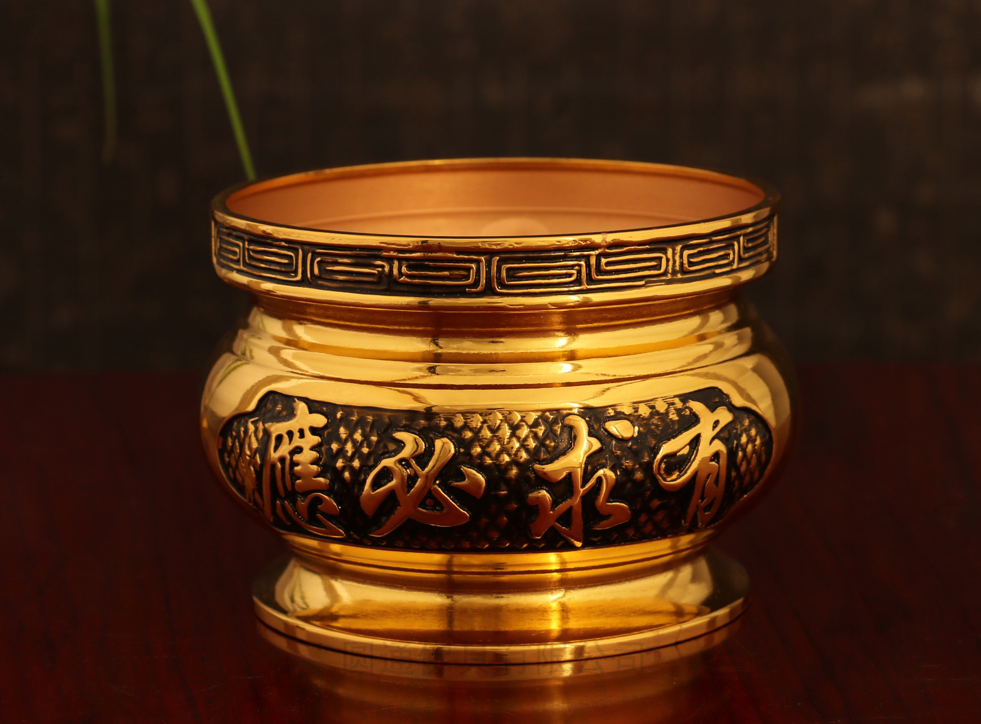 吉祥缘 家用财神香炉供奉香炉小号观音插香香炉合金室内关公香炉 4.