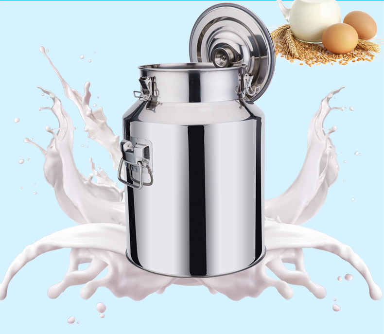 桶帅 桶帅24号加厚不锈钢密封桶牛奶桶密封罐鲜奶桶 花生油桶酒桶药桶