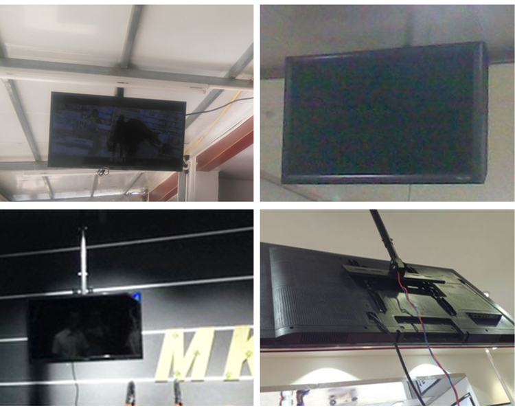 红频果液晶电视吊架360显示器吊顶支架伸缩悬挂架24