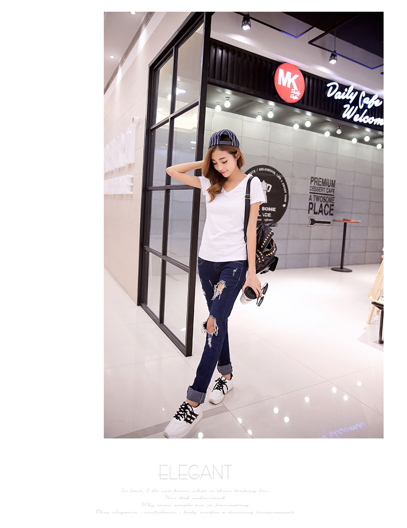 
                                        南极人 长袖T恤女2018秋新款显瘦打底衫纯色大码t恤女QMYG1608 白色 XL                