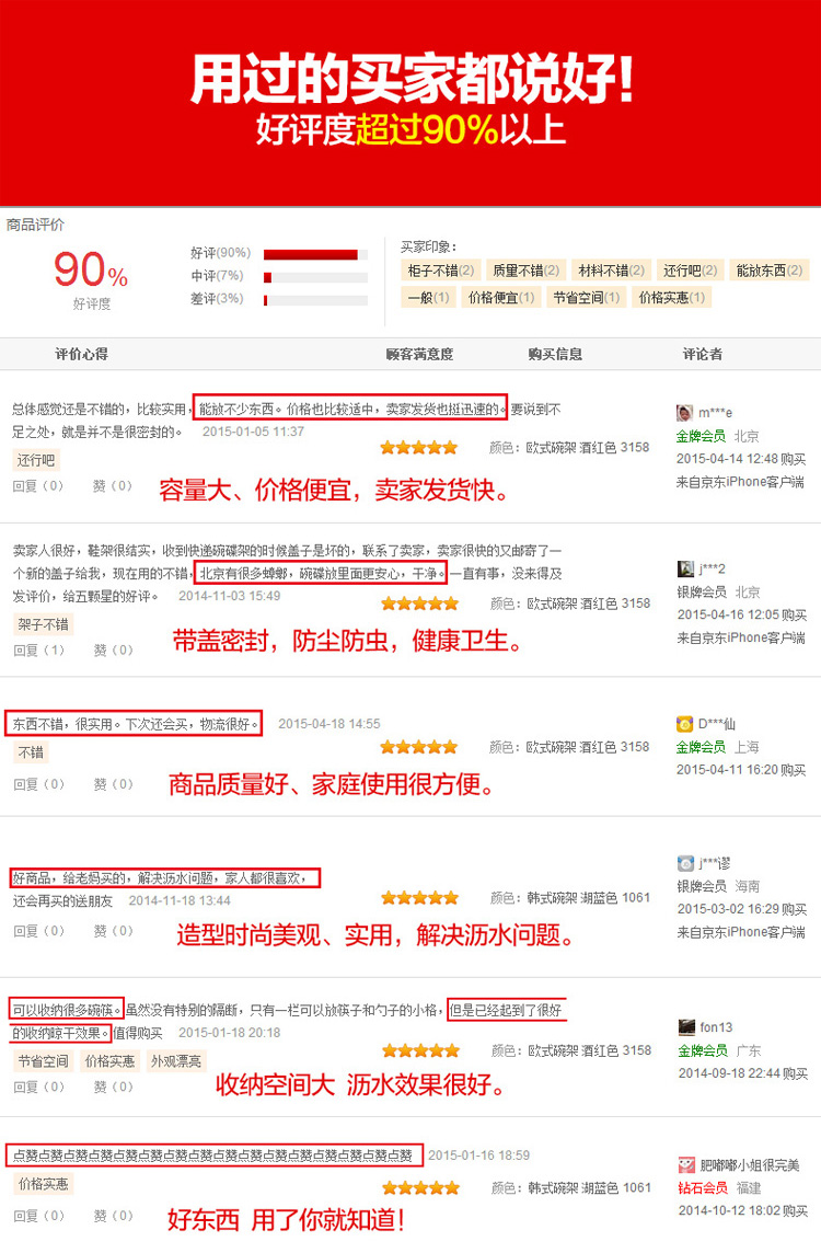 
                                        双庆 碗柜大号加厚塑料密封碗架箱厨房沥水碗筷收纳架 欧式碗架 酒红色 3158                