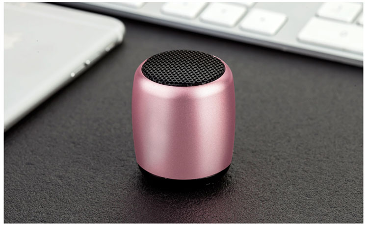 韦兹 德国迷你蓝牙音箱小钢炮户外便携式无线手机音响车载低音炮金属