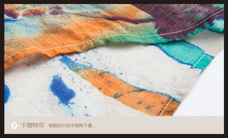 
                                        琳漾 雪纺衬衣女韩版新款宽松百搭女印花衬衫薄打底雪纺衫 白 色 XXXL                