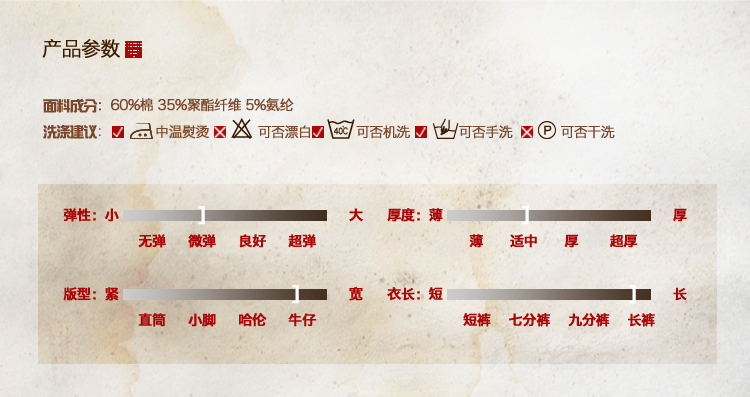 森宿 主唱 2015新款春装 撞色波点复古牛仔裤 2448041 午夜蓝 XL