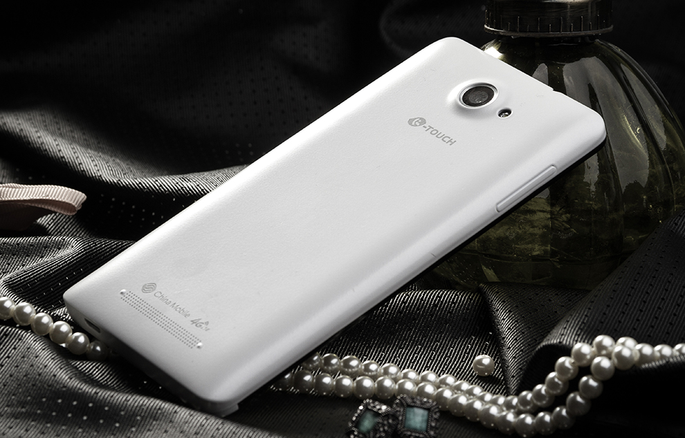 天语（K-Touch）touch3c 移动4G智能手机双卡双待 白色