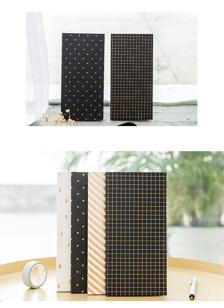 婉约江南 拾光 misstime weeks 系列手帐本 规划时间 笔记本 波点