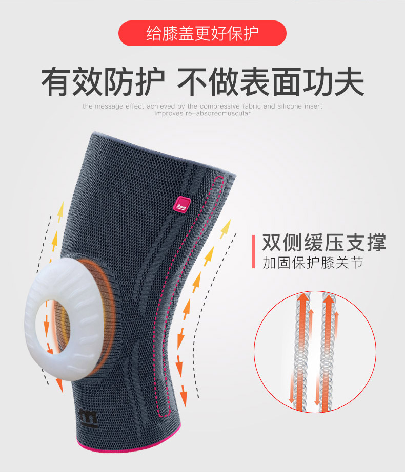 medi德国迈迪医用运动护膝保暖关节跑步篮球半月板损伤炎症护具护膝
