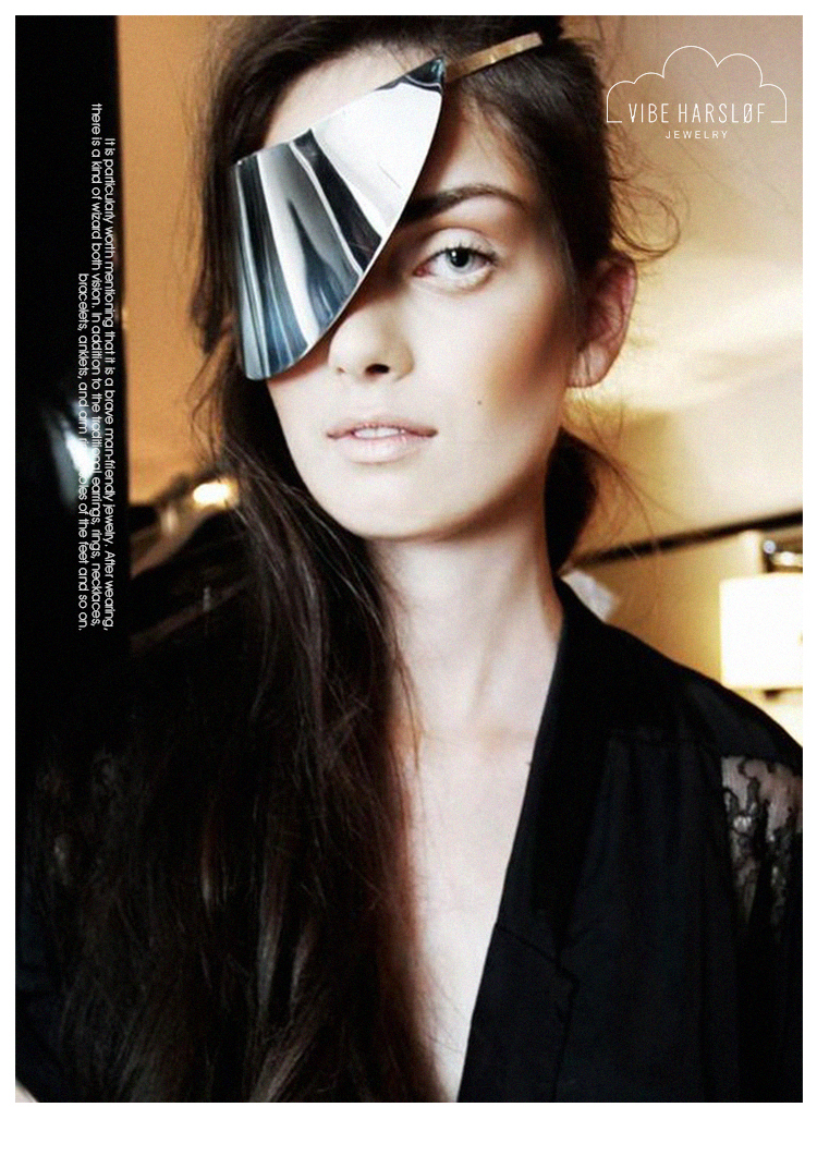 hazy beauty 丹麦vibeharsl03f lana镀金单只耳骨夹天 金色-单只