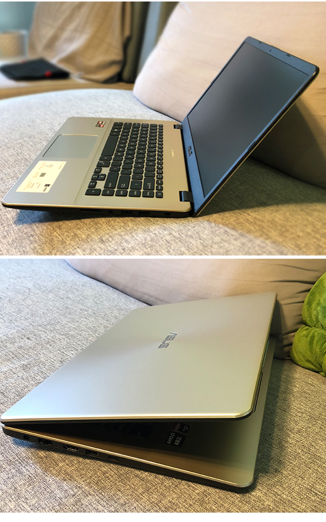 华硕(asus 游戏笔记本电脑 k505bp9420 超轻薄窄边框15.