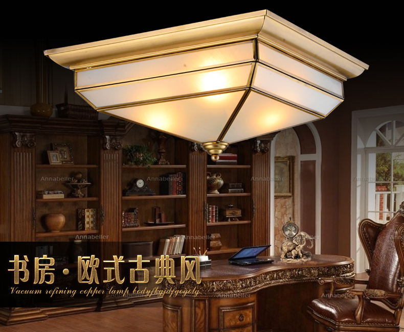 吸顶灯 led中式吸顶灯 欧式吸顶灯过道灯卧室灯走廊灯温馨灯具
