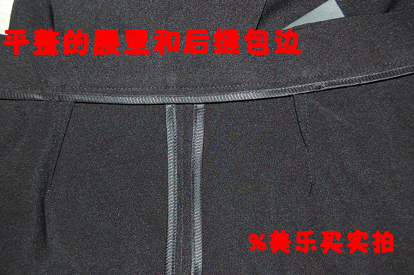 西装裤女装女裤正装裤直筒裤喇叭裤女西裤工装裤修身提臀职业长裤 黑色直筒 2尺2