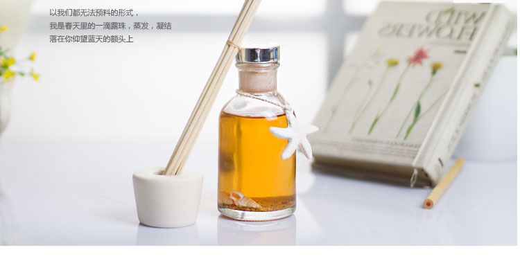 
                                        【买四免一】BASISHOME倍思家 海洋系列无火香薰精油套装藤条 房间香水室内摆件 海螺 100ml                