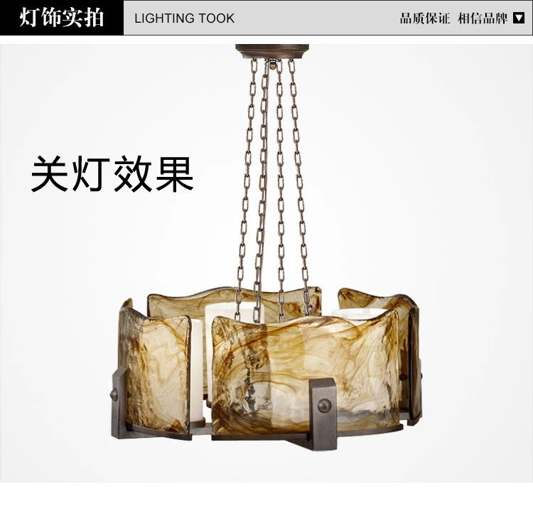 波西米亚 吊灯 餐厅灯卧室灯 咖啡色灯书房灯 灯具 吊灯(配LED白光)