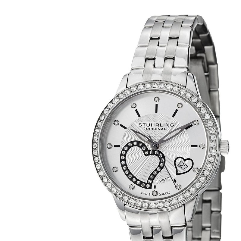 全球购施图霖(stuhrling) swiss diamond watch 女手表正品