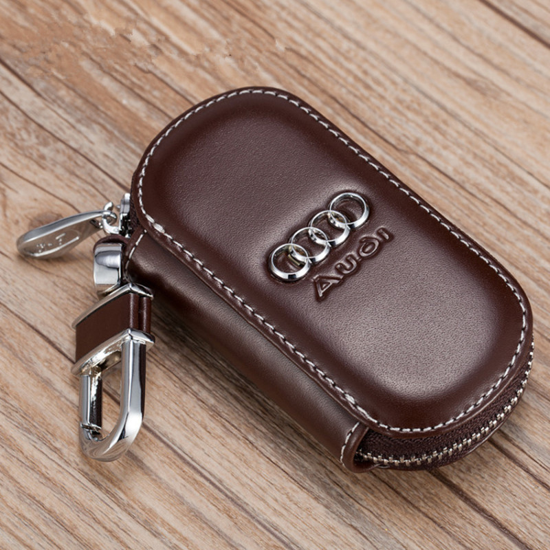欣英 奥迪a3a4la5a6la8lq3q5q7汽车钥匙包套 遥控器套 锁匙包 钥匙套