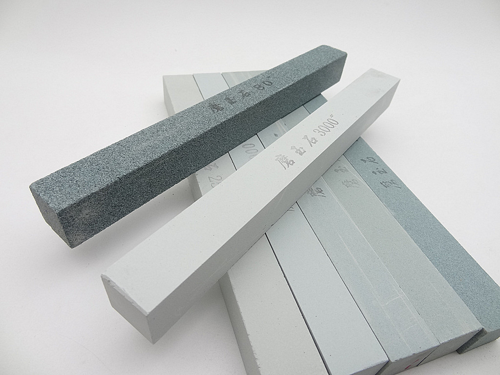 曼沙锐油石砂条磨石抛光砂条手工抛磨石磨磨刀石磨手镯60-3000# 砂条