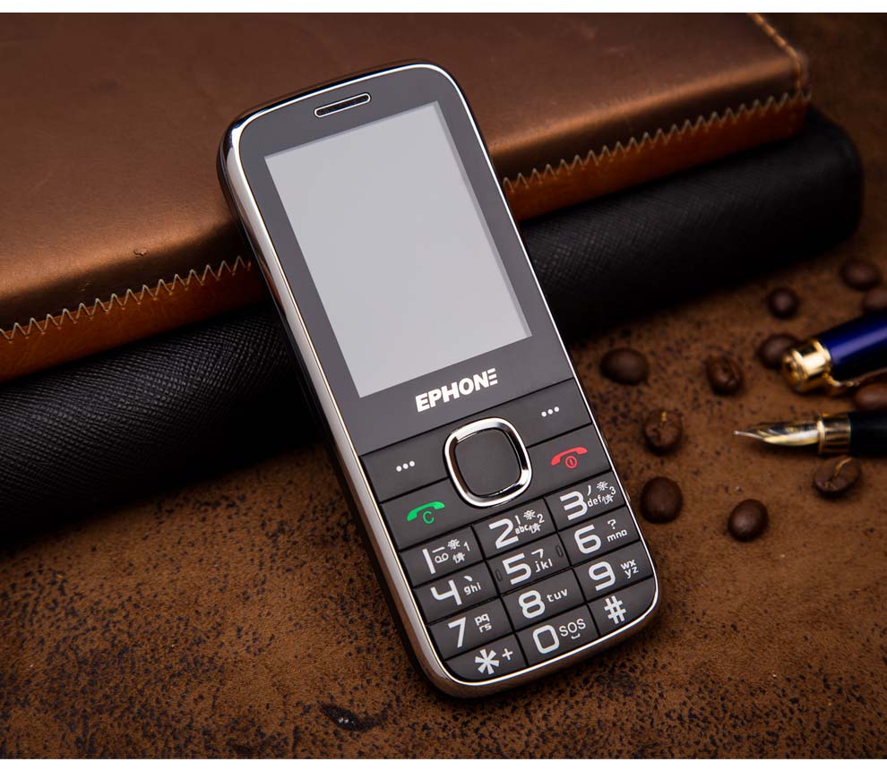 
                                        易丰（Ephone）E61VS  电信版CDMA 2G 老人手机 黑色                