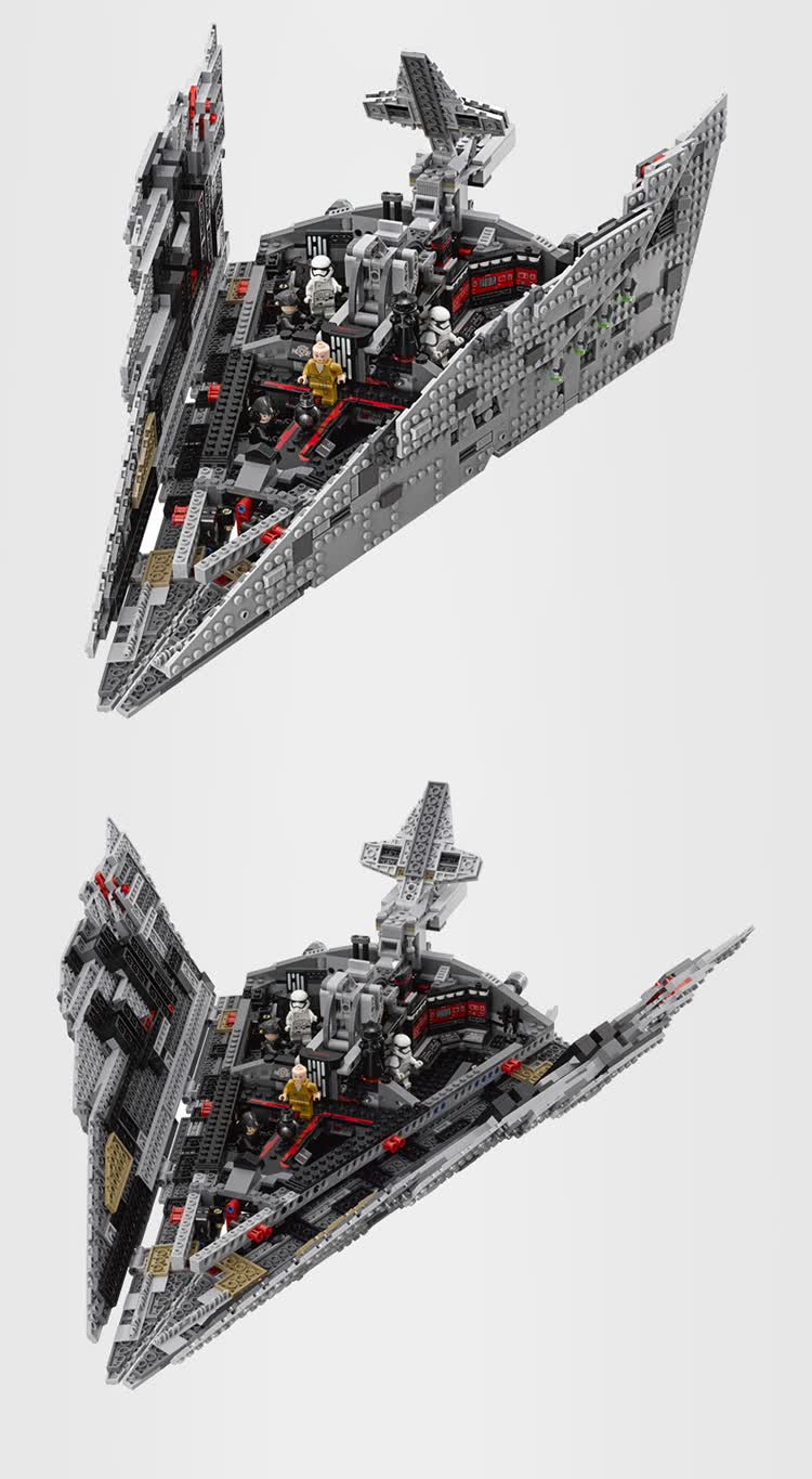 【备件库99新】乐高 玩具 星球大战 star wars 9岁-14岁 first order