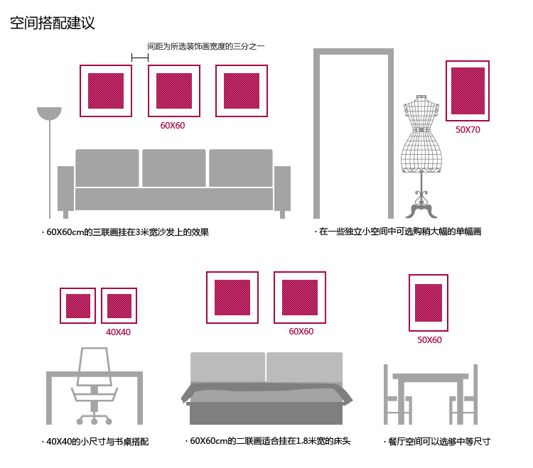 盛世壹品 黑白装饰画客厅照片墙组合挂画相框墙书房卧室壁画现代简约有框沙发背景墙风景画特价 E 多拼组合