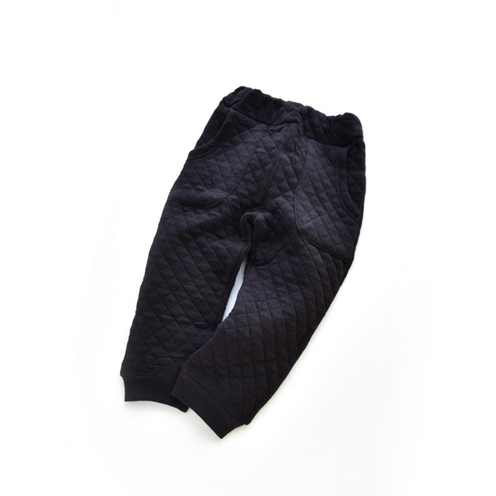 1016 男童女童有机棉 长裤儿童空气棉裤子保暖裤休闲裤 k-1 酒红色