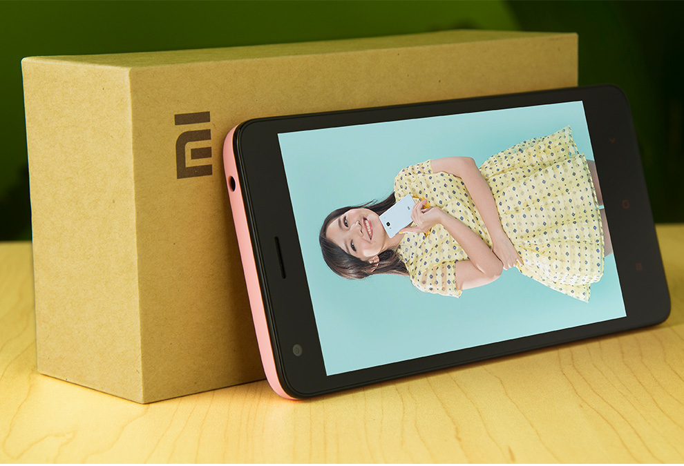小米 红米 2A  移动 4G 智能 手机 白色 移动4G 增强版(16G ROM) 标配