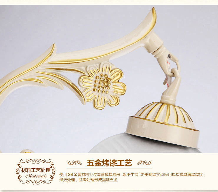 蒙特丽 客餐厅吊灯9055B-9头 欧式田园仿云石灯具 花朵(B)
