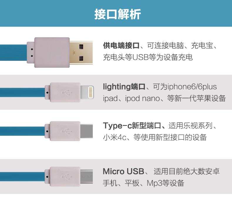 壕兄弟双usb车载充电器qc30快充一拖三充电线三合一数据线车充一拖二