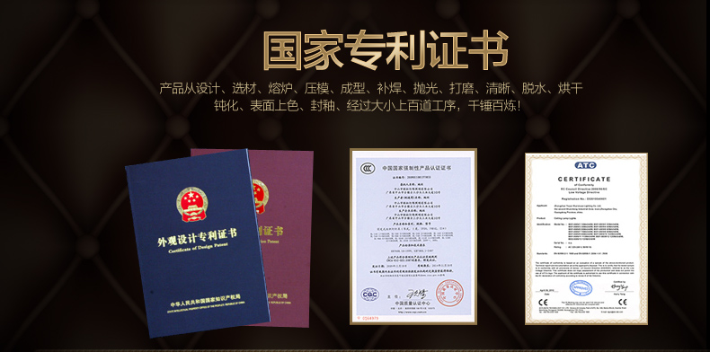 创琪 吊灯客厅灯美式简欧现代卧室书房餐厅仿铜铁艺灯具 8头配LED光源(暖光)
