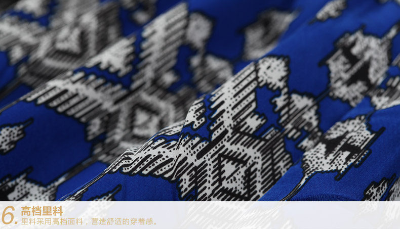 LANCY朗姿新夏款女装 时尚收腰弹力休闲裤ALC132WPT812 蓝色 S