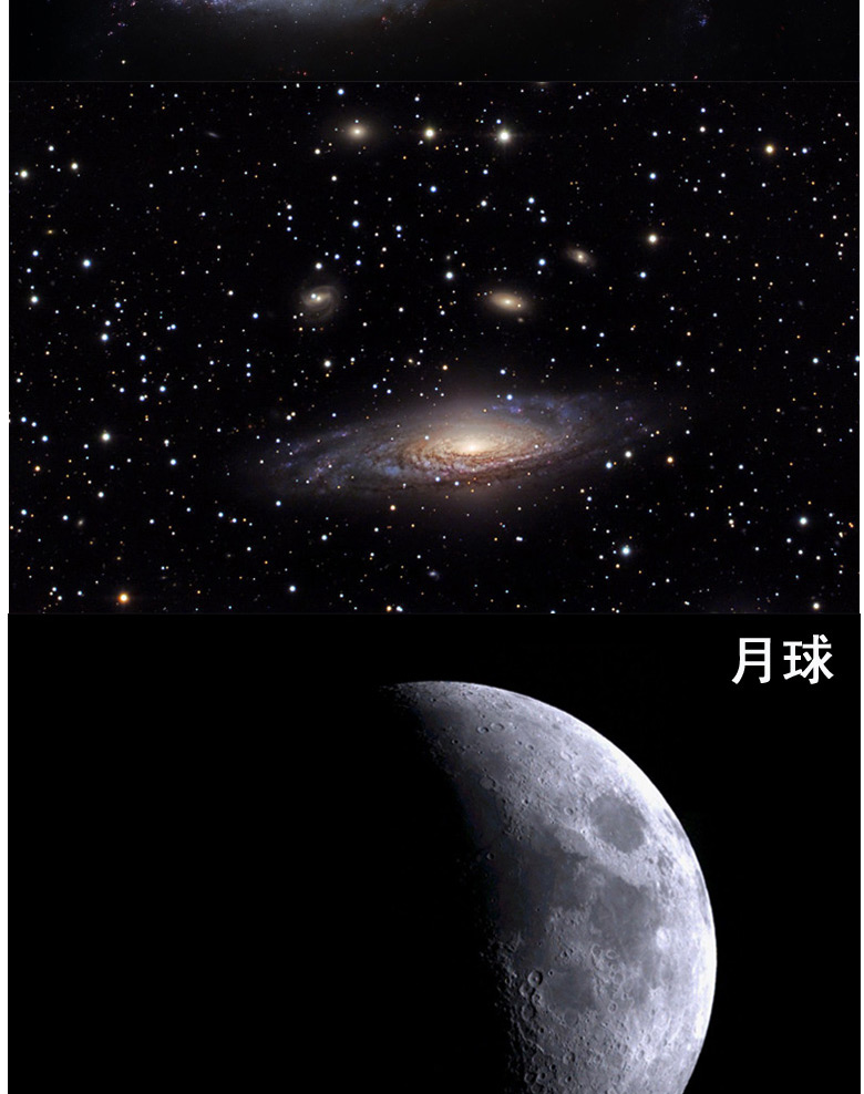 星特朗 130eq牛顿反射天文望远镜 高清高倍夜视 套餐11 广角视野观测