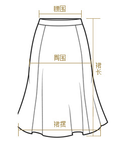 淡蔻欧美女装 秋装新款纯色中腰针织鱼尾裙 通勤修身显瘦半身裙短裙 黑色 S