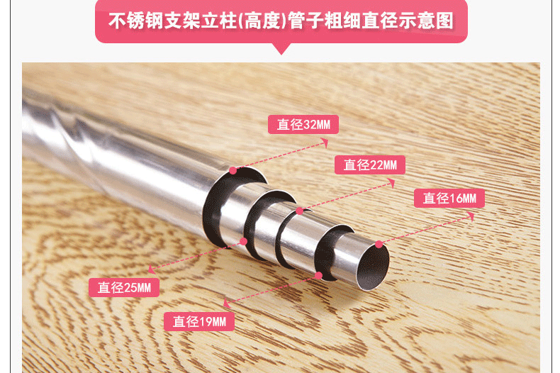 斐亚诺六开门豪华蚊帐韩式裙摆落地式超柔帐纱蚊帐加宽加高加粗支架1.5/1.8米学生 高贵典雅-粉色 205*220*205cm