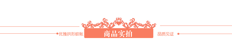 
                                        花语缤纷 三开门拱形宫廷蚊帐加粗落地式单双人蚊帐 粉色 1.5*2m床 22mm支架                