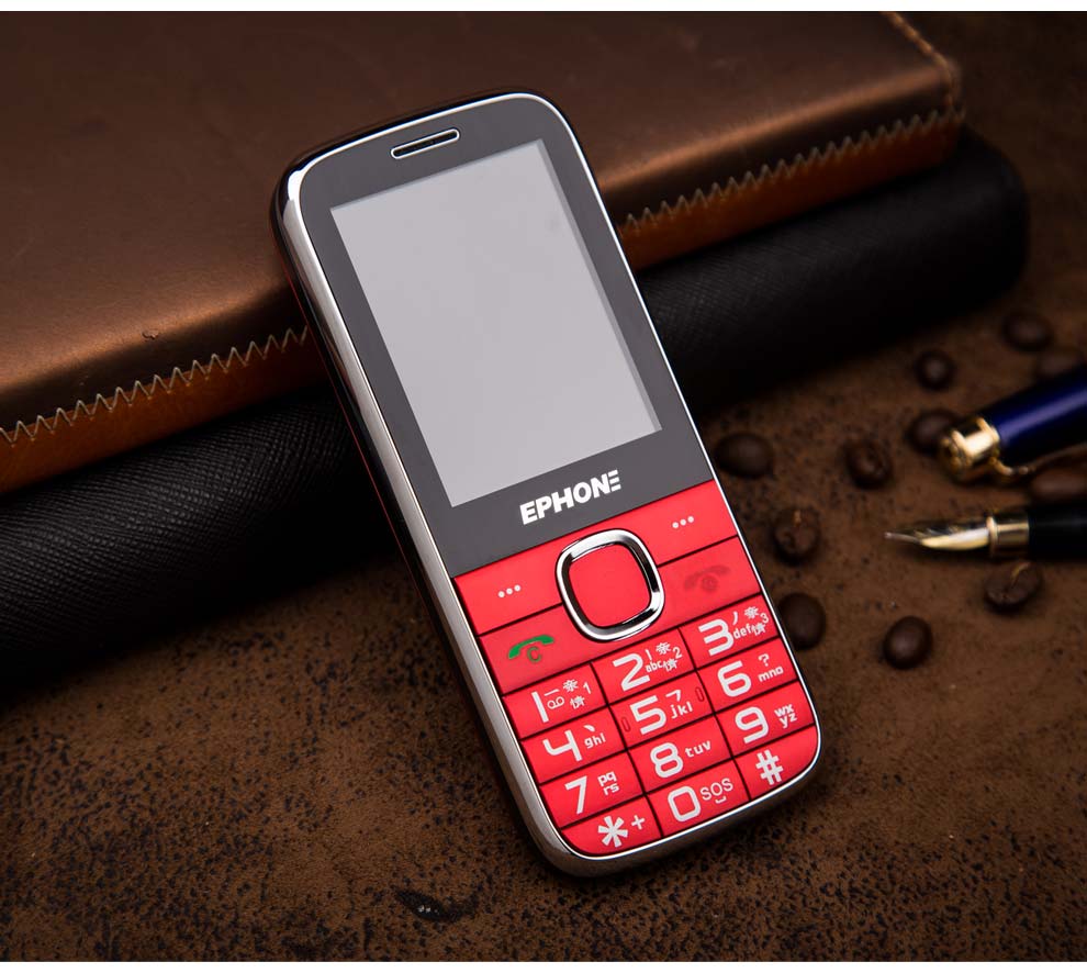 
                                        易丰（Ephone）E61VS  电信版CDMA 2G 老人手机 黑色                
