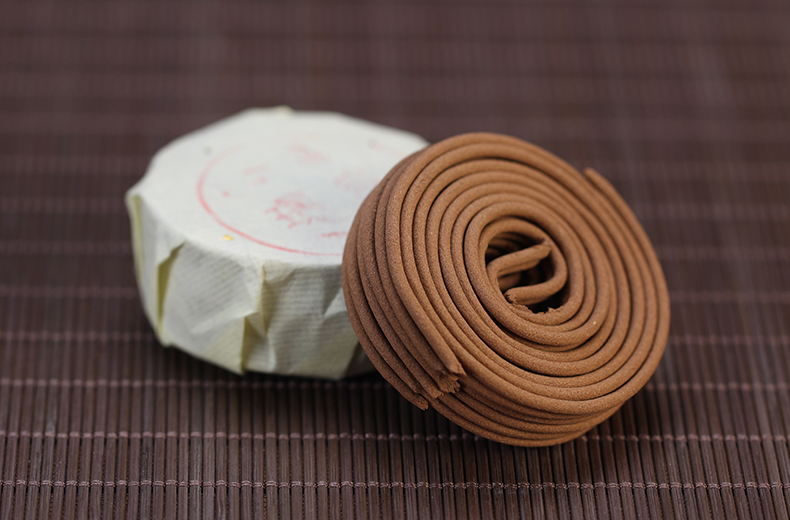 福笙堂 天然沉香盘香 家用室内熏香养生香佛香贡香 卧室香薰供香环香