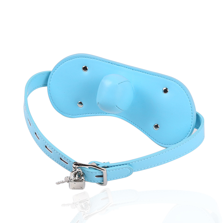 桃色缘 强制张嘴封口器皮革咬球口塞 sm情趣用品男女用器具sm夫妻激情