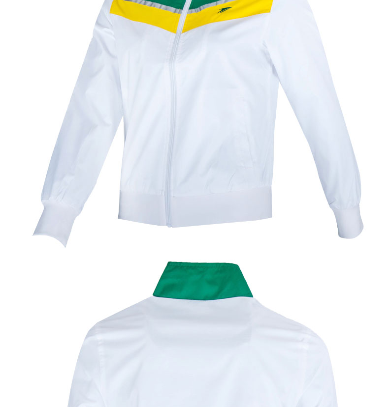 金莱克2014春秋季女款运动夹克开衫休闲外套女士保暖透气22122010 奶