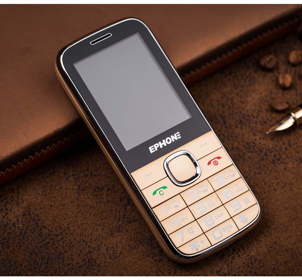 
                                        易丰（Ephone）E61VS  电信版CDMA 2G 老人手机 黑色                