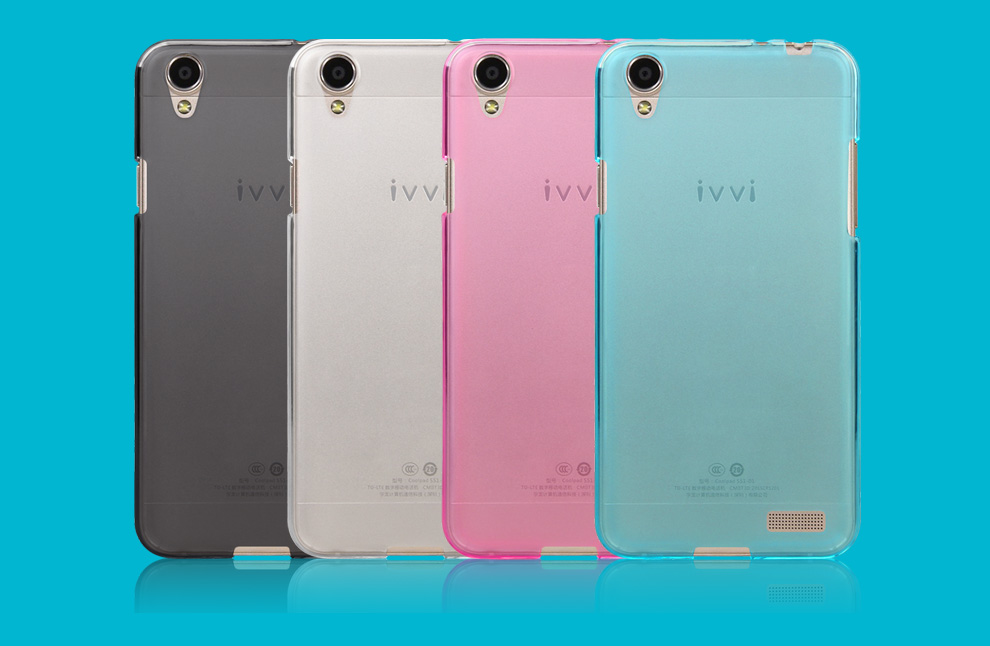 沃配tpu手机软壳保护套 适用于酷派ivvi小i/ss1-01 清透白